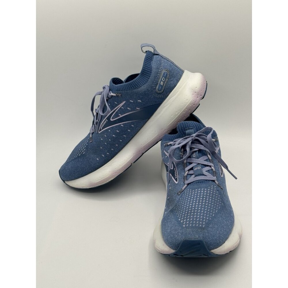 Brooks Glycerin 20 Athletic Running Shoes Womens Blue Low Top Lace Up Size 11.5 - Picture 11 of 14